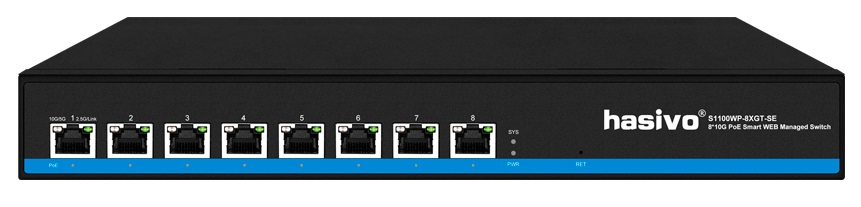 Управляемый коммутатор Smart Web c 8  10G портами